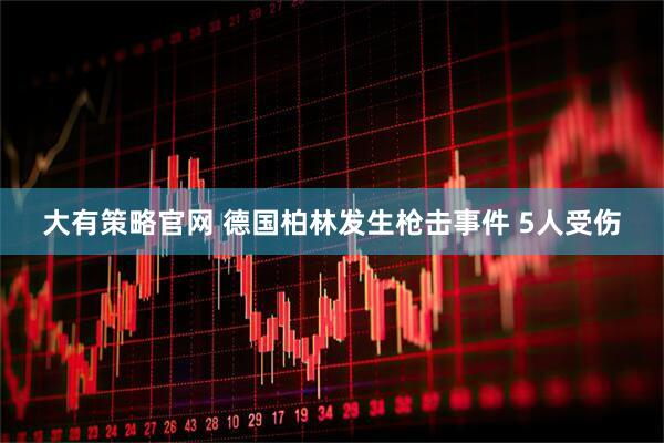 大有策略官网 德国柏林发生枪击事件 5人受伤